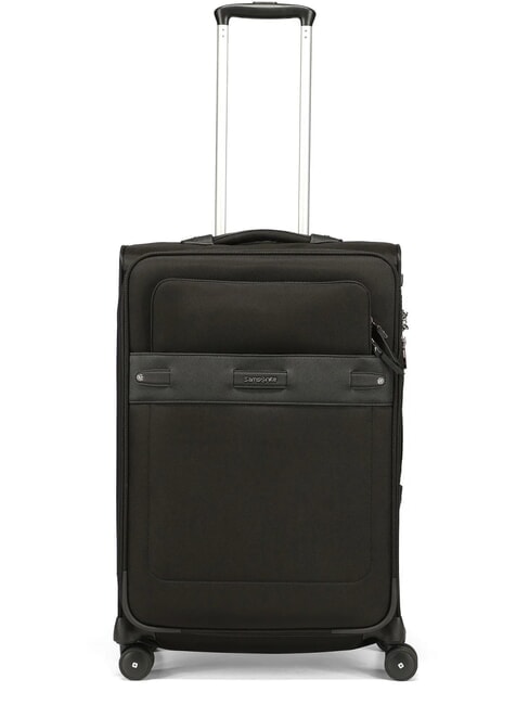 SAMSONITE BEAUHAVEN  Trolley moyen, extensible NOIR - Valises Semi-rigides