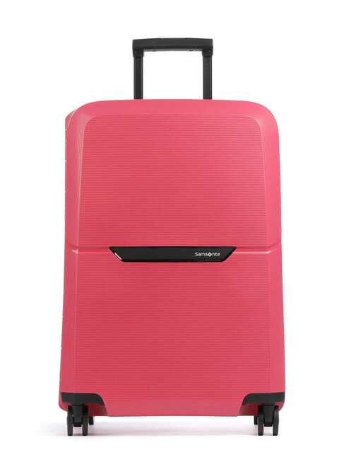 SAMSONITE MAGNUM ECO Chariot moyen 69/25 géranium rouge - Valises Rigides