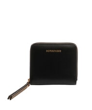 BORBONESE BIRDIE Petit portefeuille en cuir zippé - Portefeuilles Femme