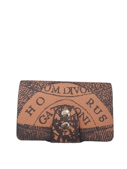 GATTINONI PLANETARIUM Porte-cartes bronzage monochrome - Portefeuilles Femme