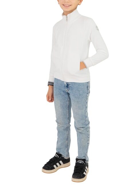 COLMAR CONNECTIVE KIDS Sweat-shirt entièrement zippé blanc - Bébé Sweat