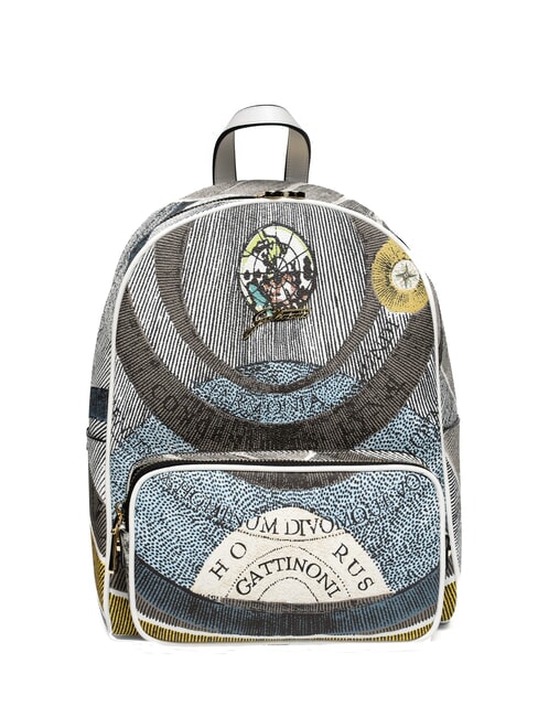 GATTINONI PLANETARIUM Sac à dos moyen lune/blanc - Sacs pour Femme