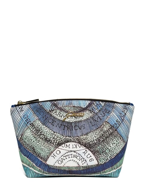 GATTINONI PLANETARIUM Beauté moyenne aigue-marine/bleu marine - Pochettes & Trousses