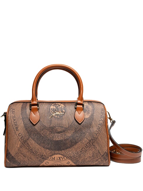 GATTINONI PLANETARIUM Sac à bandoulière avec bandoulière monocromat.dk sourcils/bronzage - Sacs pour Femme