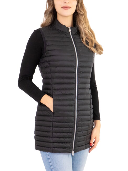 COLMAR PUNKY Gilet long et léger sans manches noir - Gilet femme