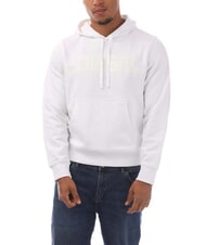 DIESEL S-GINN Sweat-shirt en coton blanc - Pulls molletonn&eacute;s - 1