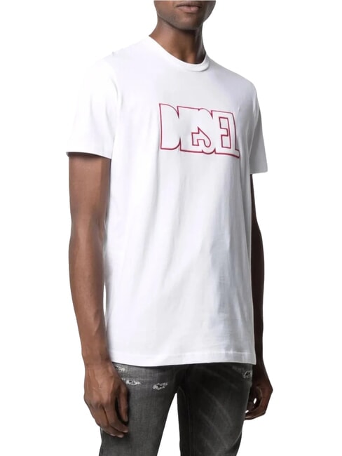 DIESEL T-DIEGOR T-shirt en coton blanc - T-shirt