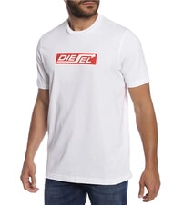 DIESEL T-JUST T-shirt en coton blanc - T-shirt - 1