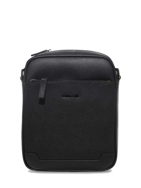CERRUTI JAKE Sac en cuir noir - Sacs en Bandoulières pour Homme