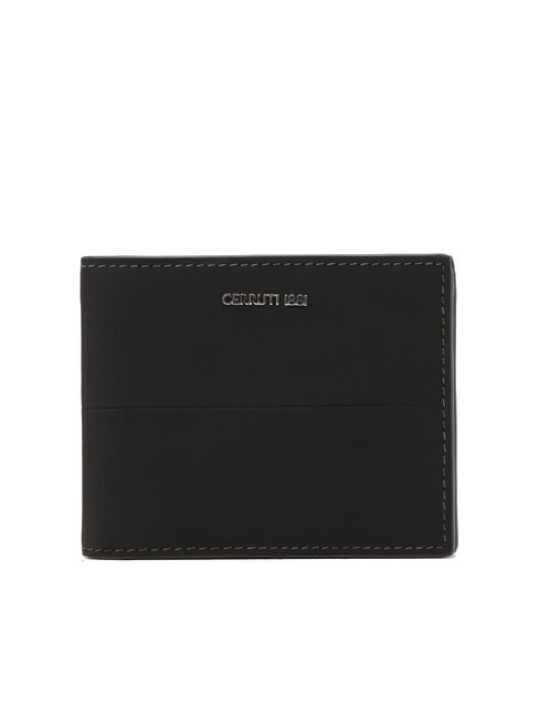 CERRUTI CERRUTIS Portefeuille en cuir 6 cc noir - Portefeuilles Homme