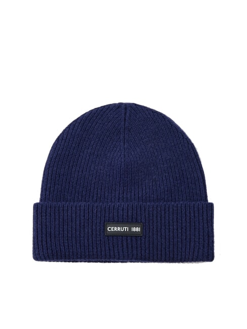 CERRUTI BEANIE Bonnet en laine bleu - Bonnets