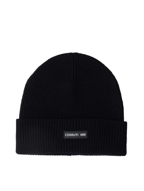 CERRUTI BEANIE Bonnet en laine noir - Bonnets