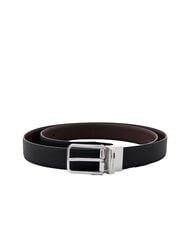CERRUTI DOUBLE Ceinture en cuir réversible et raccourcissable - Ceintures