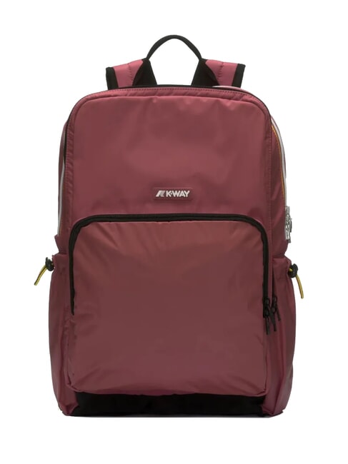 KWAY GIZY Sac à dos en nylon pour ordinateur portable 15" syrah rouge - Sacs à dos pour ordinateur portable