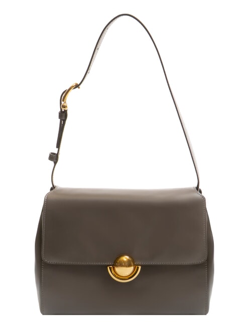 FURLA DOMUS  Sac à bandoulière en cuir gris urbain - Sacs pour Femme