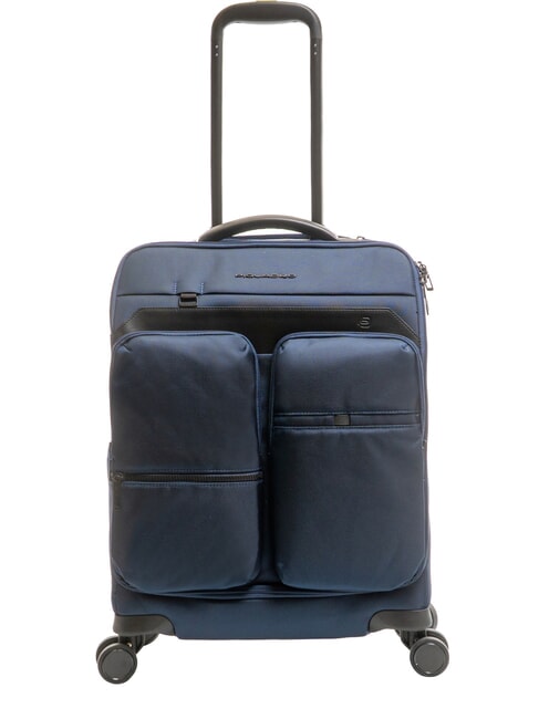 PIQUADRO X19 Chariot à bagages à main bleu - Valises cabine