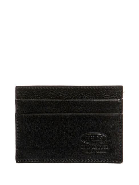 BRIC’S LIFE Porte-cartes plat en cuir noir - Portefeuilles Homme