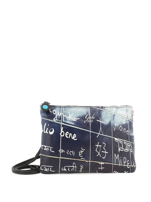 GABS BEYONCE MULTICOLOR M Pochette en cuir avec bandoulière Je t'aime - Sacs pour Femme