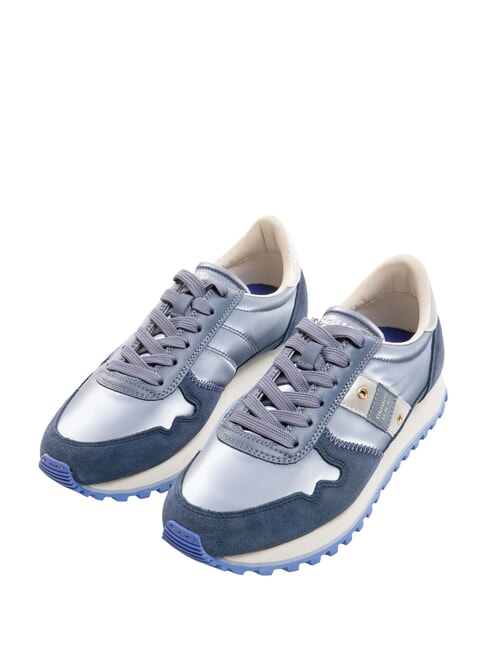 BLAUER MILLEN Baskets en cuir mélangé avion - Chaussures Femme