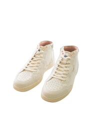 BLAUER MURRAY Baskets en cuir blanc - Chaussures Homme - 1