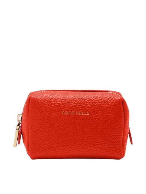 COCCINELLE TRAVEL Trousse de toilette en cuir gazpacho - Pochettes & Trousses