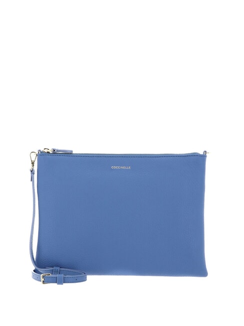 COCCINELLE BEST CROSSBODY Mini-sac en cuir bleu - Sacs pour Femme