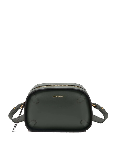 COCCINELLE MALETA CALF Mini sac bandoulière, en cuir algues - Sacs pour Femme