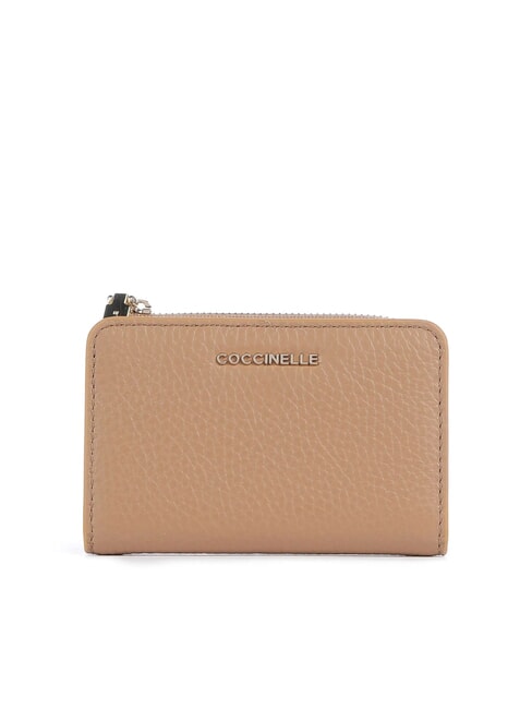 COCCINELLE METALLIC SOFT Porte-cartes en cuir peaux - Portefeuilles Femme