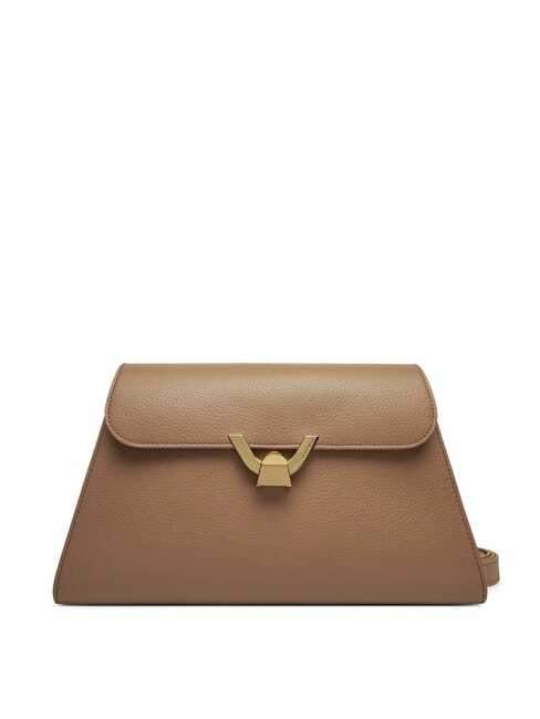 COCCINELLE DEW Sac bandoulière moyen en cuir martelé peaux - Sacs pour Femme