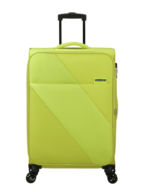 AMERICAN TOURISTER SUN BREAK Chariot extensible moyen chaux - Valises Semi-rigides