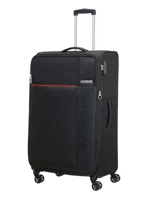 AMERICAN TOURISTER FUN CRUISE Chariot extensible moyen NOIR / ROUGE - Valises Semi-rigides