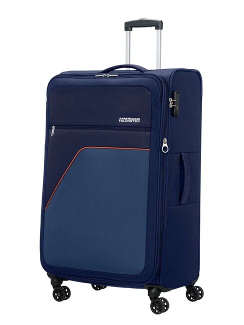 AMERICAN TOURISTER SKY SURFER Grand chariot extensible DARKNAVY - Valises Semi-rigides