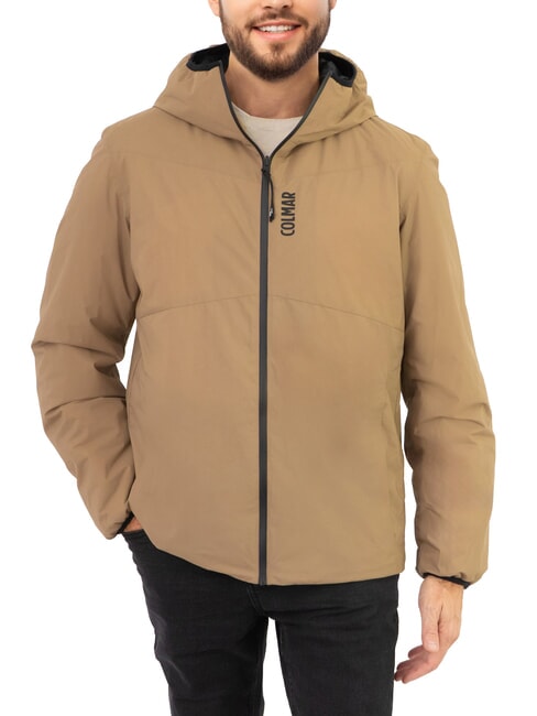 COLMAR SCI JUMP Coupe-vent réversible à capuche teddy-noir - Vestes pour hommes