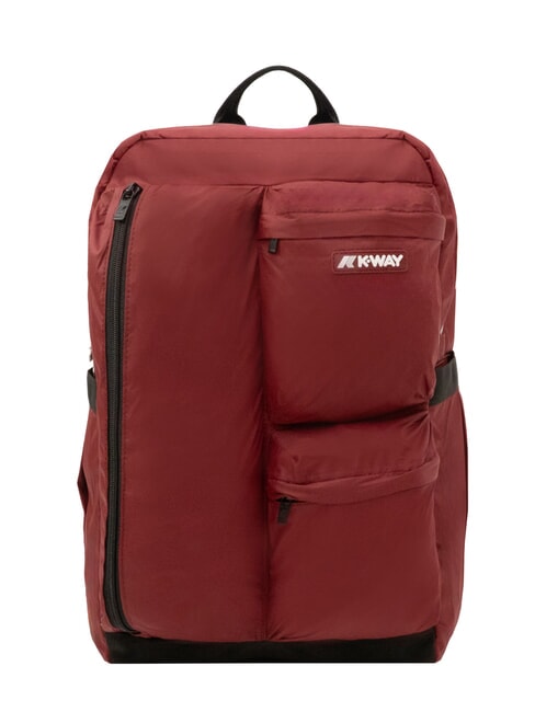 KWAY AMBERT Sac à dos pour ordinateur portable 15,6" syrah rouge - Sacs à dos pour ordinateur portable