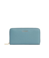 COCCINELLE METALLIC SOFT Portefeuille zippé en cuir texturé - Portefeuilles Femme