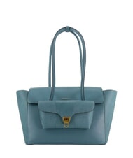 COCCINELLE DOUBLE BEAT Sac bandoulière en cuir avec pochette - Sacs pour Femme