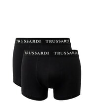 TRUSSARDI BRANDED ELASTIC Deux paires de boxers - Slip homme