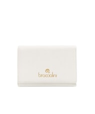 BRACCIALINI BASIC Portefeuille en cuir moyen blanc - Portefeuilles Femme - 1