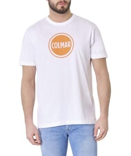 COLMAR FRIDA T-shirt en coton blanc/tropical - T-shirt - 1