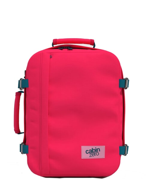 CABINZERO CLASSIC 28L Sac à dos de voyage sous le siège magenta de Miami - Sacs à dos pour l'École & les Loisirs