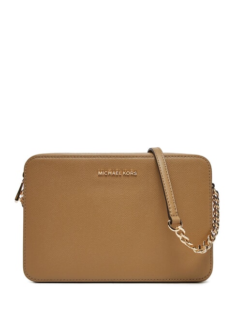 MICHAEL KORS JET SET TRAVEL Mini sac à bandoulière, en cuir décortiquer - Sacs pour Femme