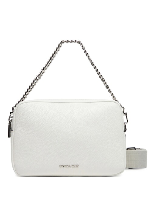 MICHAEL KORS BRYANT Mini sac bandoulière en cuir blanc optique - Sacs pour Femme