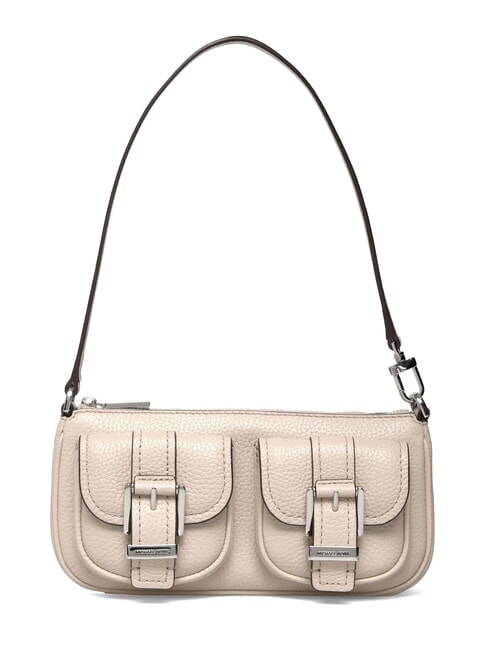 MICHAEL KORS ZOEY Mini sac bandoulière en cuir sable clair - Sacs pour Femme