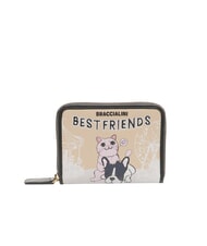 BRACCIALINI ALLROUND BEST FRIENDS portefeuille compact à fermeture éclair - Portefeuilles Femme