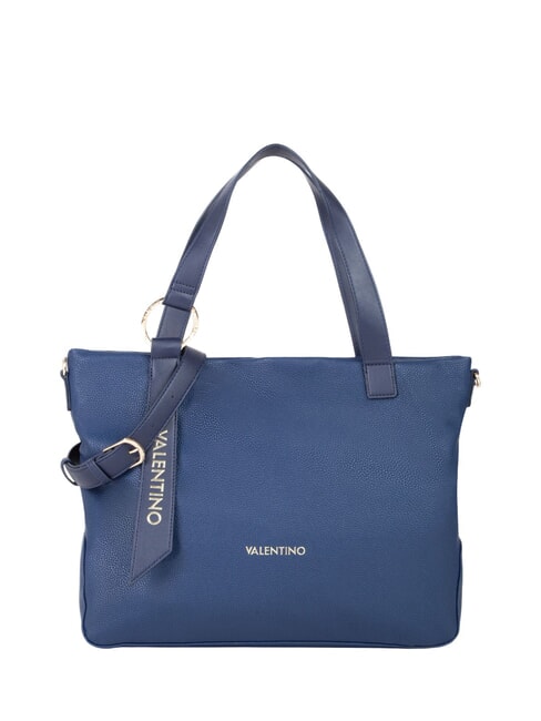 MARIO VALENTINO PEONIES RE Sac cabas bandoulière avec bandoulière bleu - Sacs pour Femme