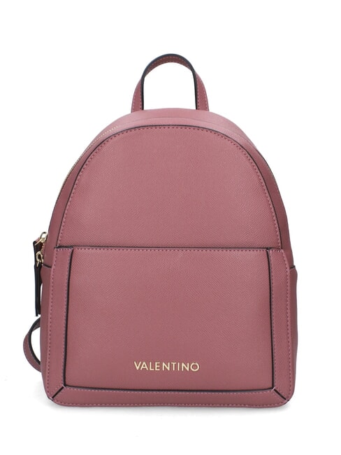 MARIO VALENTINO IVY Sac à dos pour femme en tissu imprimé saffiano rose antique - Sacs pour Femme