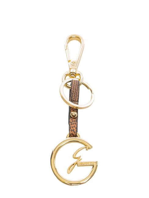 GATTINONI PLANETARIUM Porte-clés logo bronzage monochrome - Porte-clés