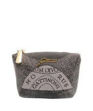 GATTINONI PLANETARIUM N&eacute;cessaire gris clair monochrome - Pochettes & Trousses - 1