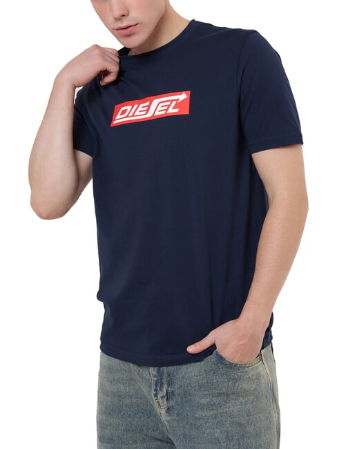 DIESEL T-JUST T-shirt en coton éclipse - T-shirt