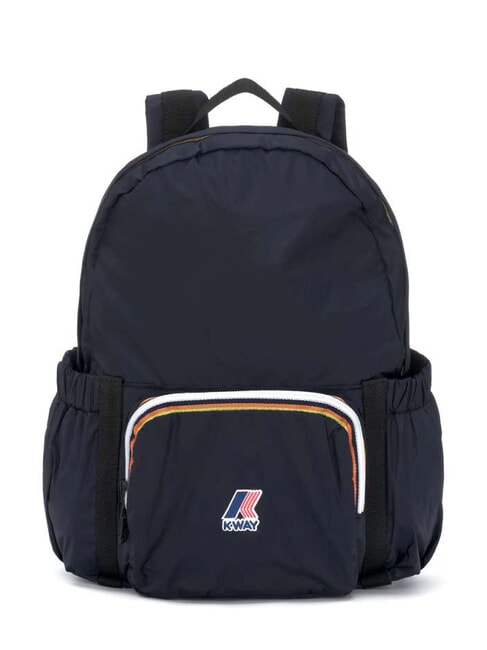 KWAY P. LE VRAI 4.0 MICHELET Sac à dos pliable et imperméable profondeur bleue - Sacs à dos pour l'École & les Loisirs